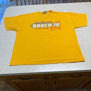 Kyle Busch Shirt Men's Winners Circle #18 NASCAR 2009 T- Shirt 2XL
